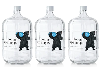 Glass Spring Water Delivery