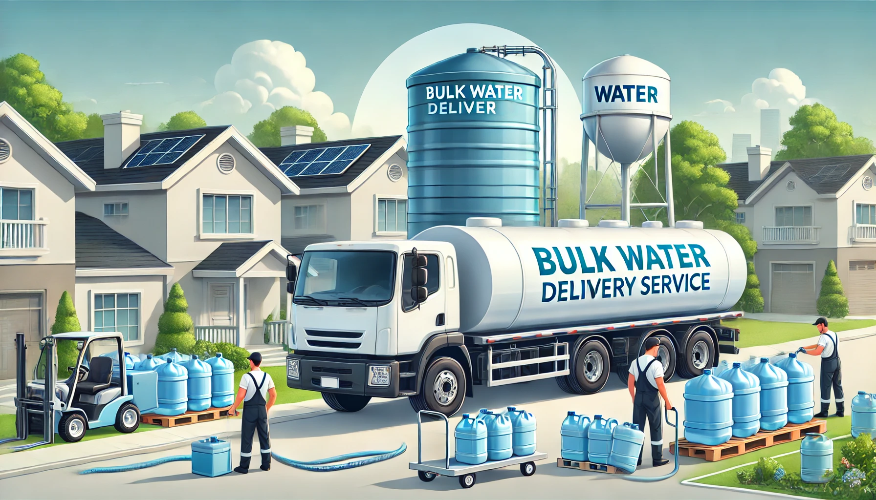 Bulk water delivery service near me