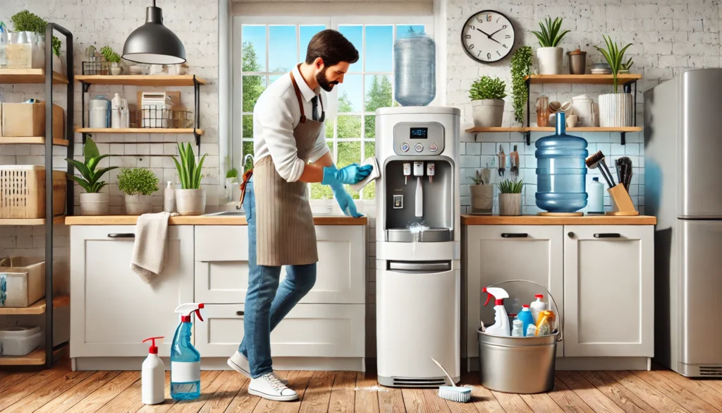 How to clean water cooler dispenser How to clean water cooler dispenser