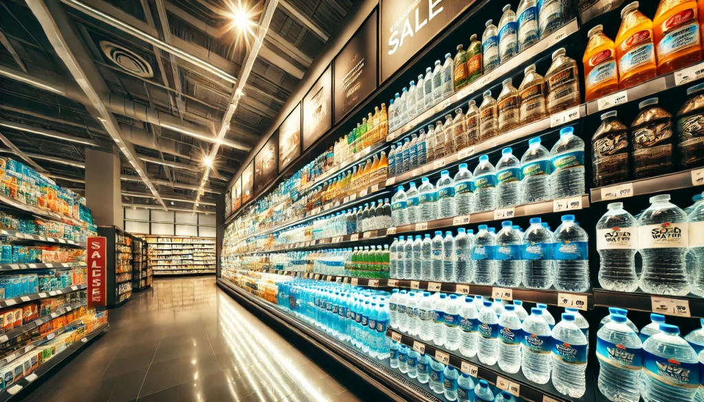 Bottled water on sale near me