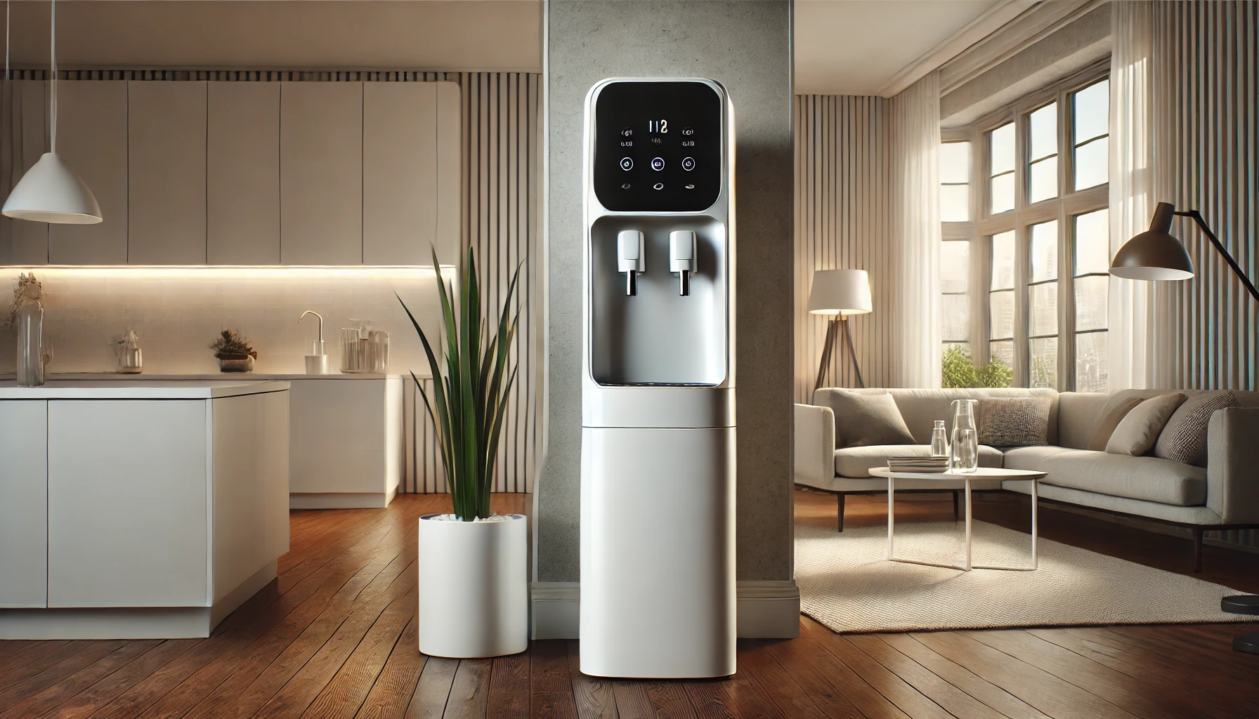 Floor-standing water dispensers provide both convenience and style for busy households, offices, gym...